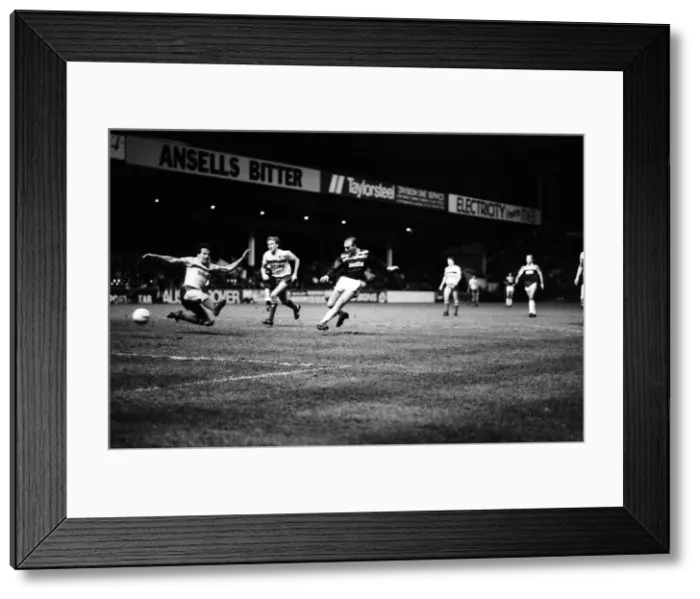 Framed Print : Aston Villa v Watford, League Division One. Final score, 1-1. Villa Park, Birmingham Framed Print : Aston Villa v Watford, League Division One. Final score, 1-1. Villa Park, Birmingham