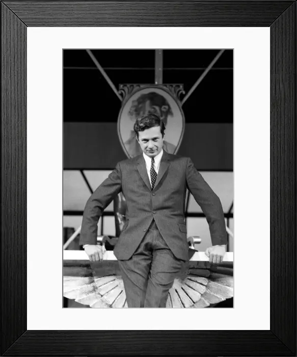 Framed Print : Brian Epstein pictured inside The Saville Theatre, Shaftsbury Avenue, London Framed Print : Brian Epstein pictured inside The Saville Theatre, Shaftsbury Avenue, London