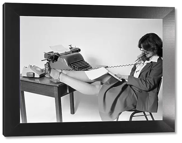 Office Secretary, Studio Pix, 27th January 1978