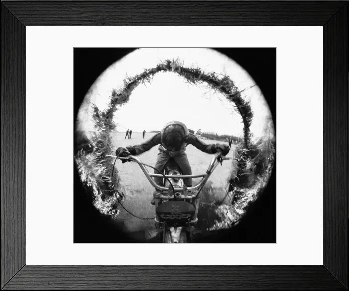 Framed Print : Bombardier Derek Shipley of the Royal Artillery Motorcycle Display Team seen here Framed Print : Bombardier Derek Shipley of the Royal Artillery Motorcycle Display Team seen here