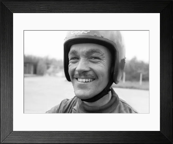 Framed Print : Bombardier Derek Shipley of the Royal Artillery Motorcycle Display Team seen here with Framed Print : Bombardier Derek Shipley of the Royal Artillery Motorcycle Display Team seen here with