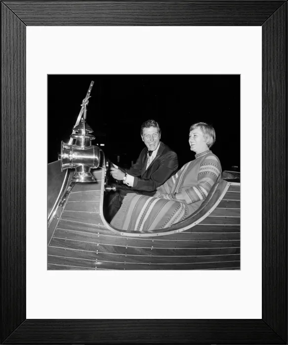Framed Print : Dick Van Dyke (far right) with his wife Margie at a film premier in London Framed Print : Dick Van Dyke (far right) with his wife Margie at a film premier in London