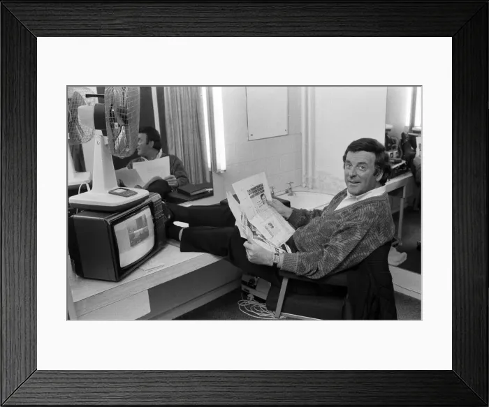 Framed Print : Terry Wogan. 16th March 1988 Framed Print : Terry Wogan. 16th March 1988
