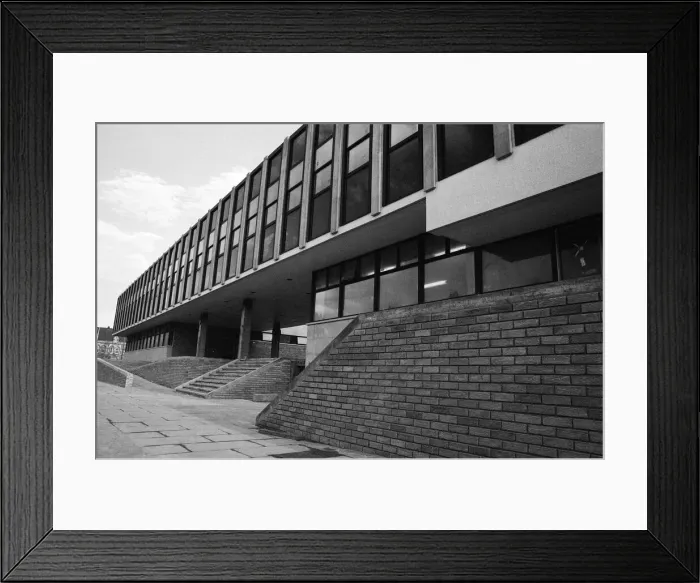 Framed Print : The new Law Courts in Middlesbrough. 1973 Framed Print : The new Law Courts in Middlesbrough. 1973