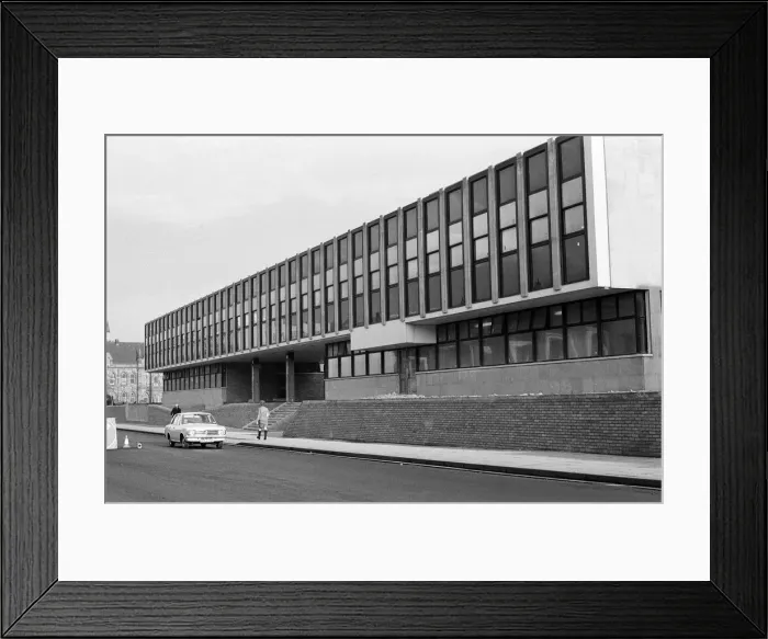 Framed Print : The new Law Courts in Middlesbrough. 1973 Framed Print : The new Law Courts in Middlesbrough. 1973