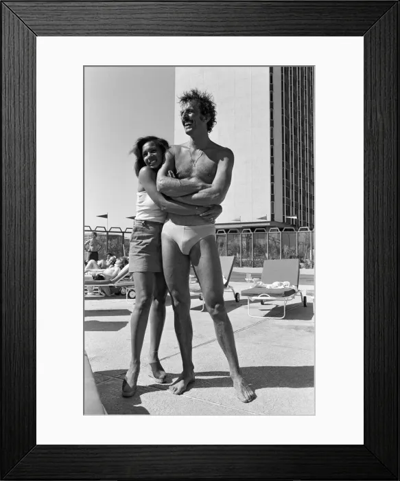 Framed Print : The moment he walks through the door, Shirley Basseys heart misses a beat Framed Print : The moment he walks through the door, Shirley Basseys heart misses a beat