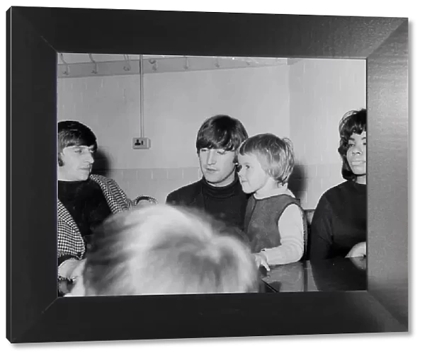 The Beatles The Beatles backstage at the The Beatles at the Bradford Gaumont 9th