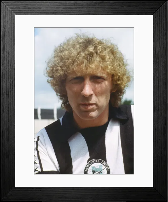 Framed Print : John Brownlie, Newcastle United football player. August 1979