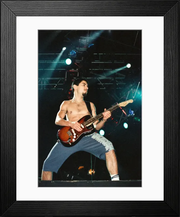 Framed Print : Red Hot Chili Peppers headline Reading Festival. Dave Navarro. 29th August 1994 Framed Print : Red Hot Chili Peppers headline Reading Festival. Dave Navarro. 29th August 1994