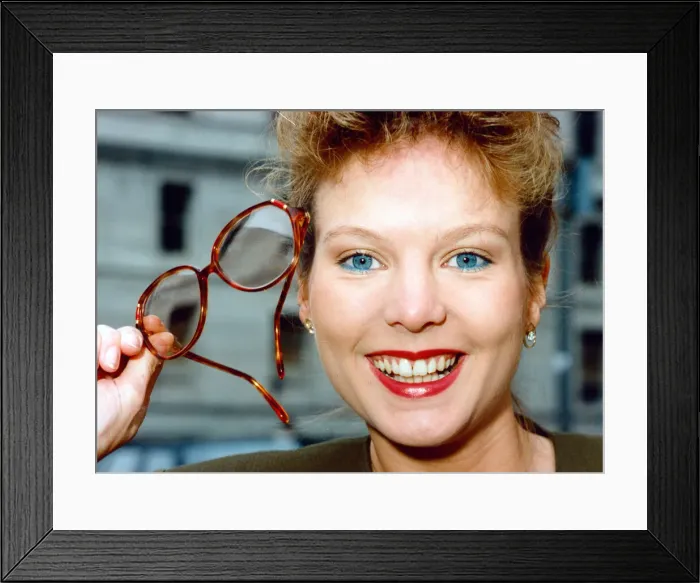 Framed Print : Beauty Queen Laura May, 23, who has seen off more than 400 rivals to take the welsh title
