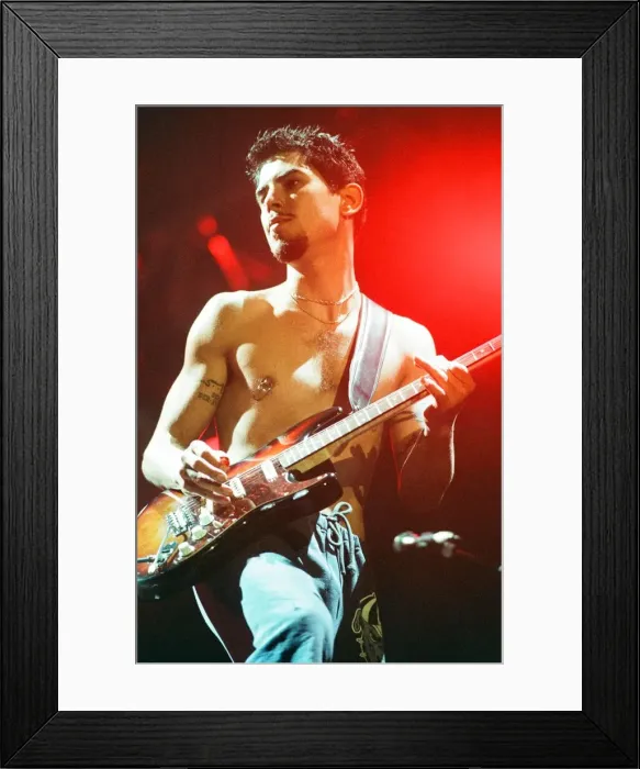 Framed Print : Red Hot Chili Peppers headline Reading Festival. Dave Navarro. 29th August 1994 Framed Print : Red Hot Chili Peppers headline Reading Festival. Dave Navarro. 29th August 1994