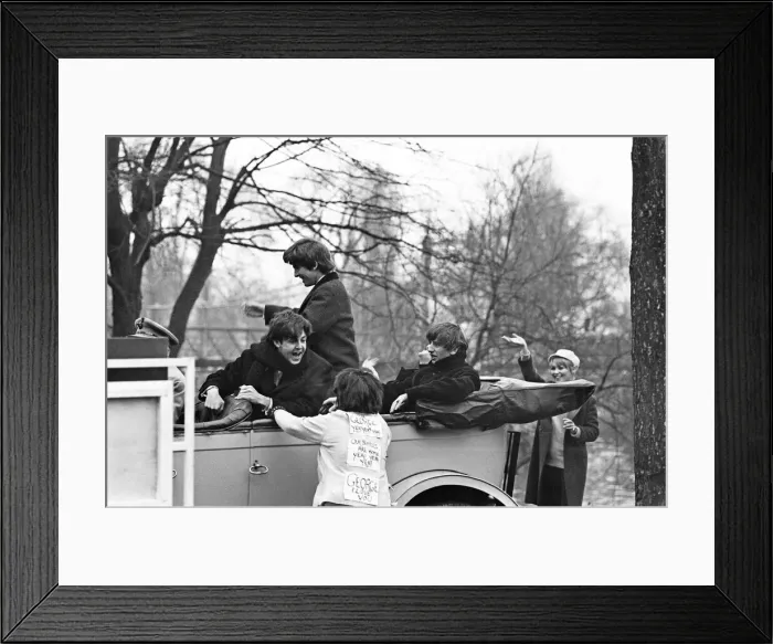 Framed Print : The Beatles, Teddington TV Studios. Recording music and comedy sequences for ABC-TV Framed Print : The Beatles, Teddington TV Studios. Recording music and comedy sequences for ABC-TV