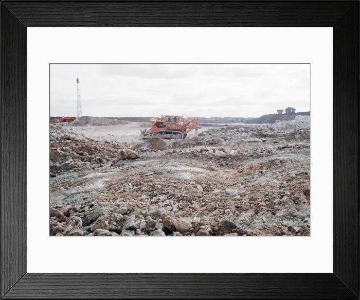 Framed Print : Construction site of Teesside Retail Park and Leisure Centre Framed Print : Construction site of Teesside Retail Park and Leisure Centre
