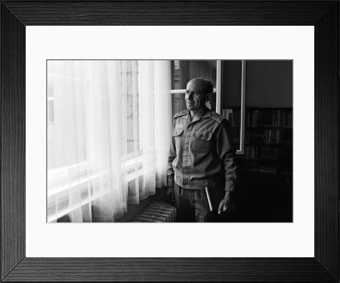 Framed Print : Emil Zatopek, pictured in hiding, in Prague. 8th September 1968 Framed Print : Emil Zatopek, pictured in hiding, in Prague. 8th September 1968