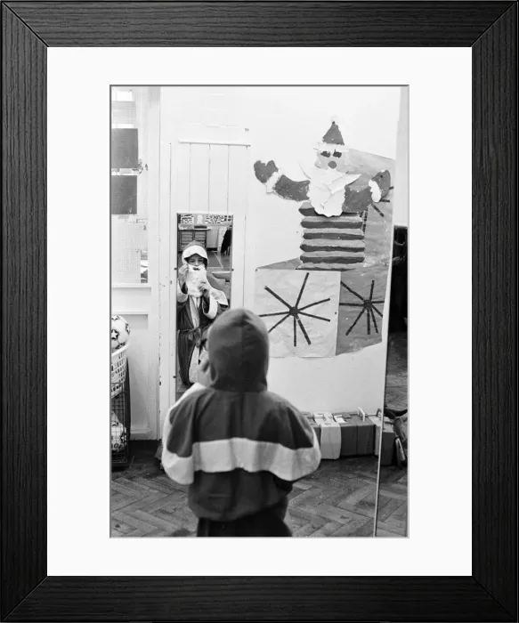 Framed Print : Christmas Show at Battle Primary School, Reading, 13th December 1985 Framed Print : Christmas Show at Battle Primary School, Reading, 13th December 1985