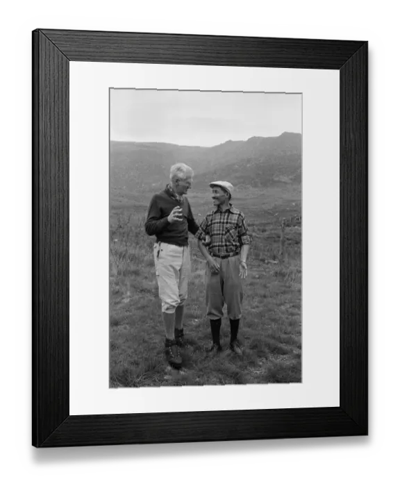 Framed Print : Picture shows Lord Hunt (left) and Sherpa Tensing Norgay (Sherpa Tenzing Norgay Framed Print : Picture shows Lord Hunt (left) and Sherpa Tensing Norgay (Sherpa Tenzing Norgay