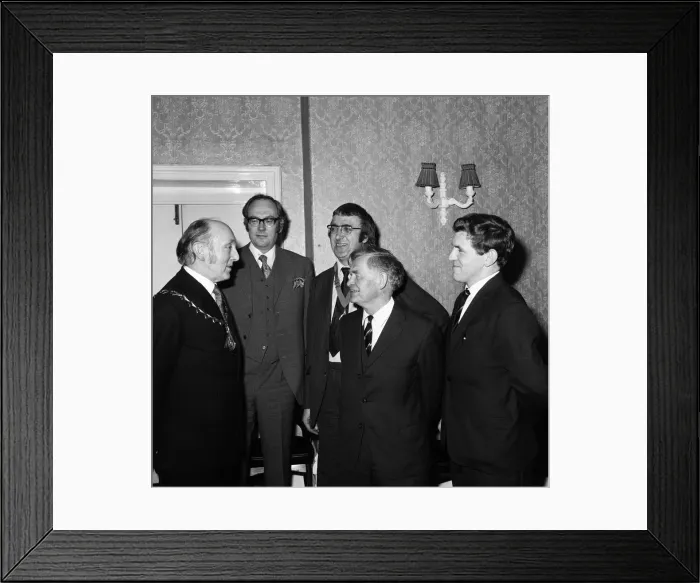 Framed Print : Old Stocktonians dinner. 1973