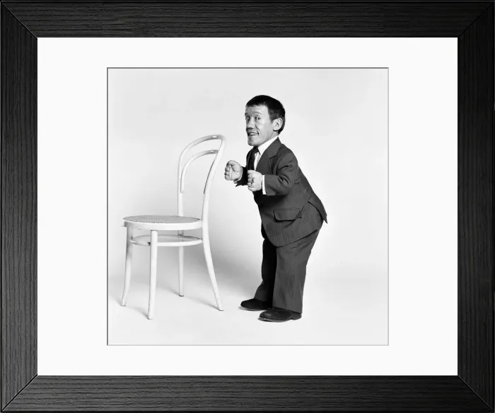 Framed Print : Kenny Baker, actor who plays robot character R2-D2 in new science fiction film, Star Wars Framed Print : Kenny Baker, actor who plays robot character R2-D2 in new science fiction film, Star Wars