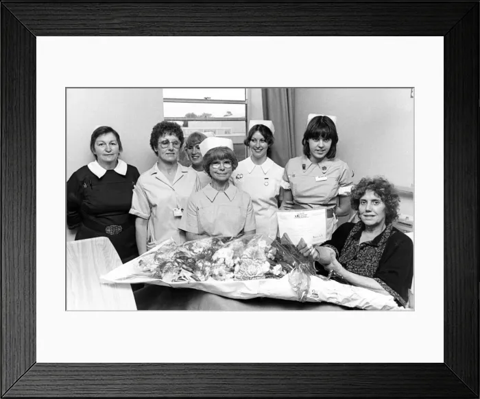 Framed Print : A new landmark in the history of Clevelands health service was reached Framed Print : A new landmark in the history of Clevelands health service was reached