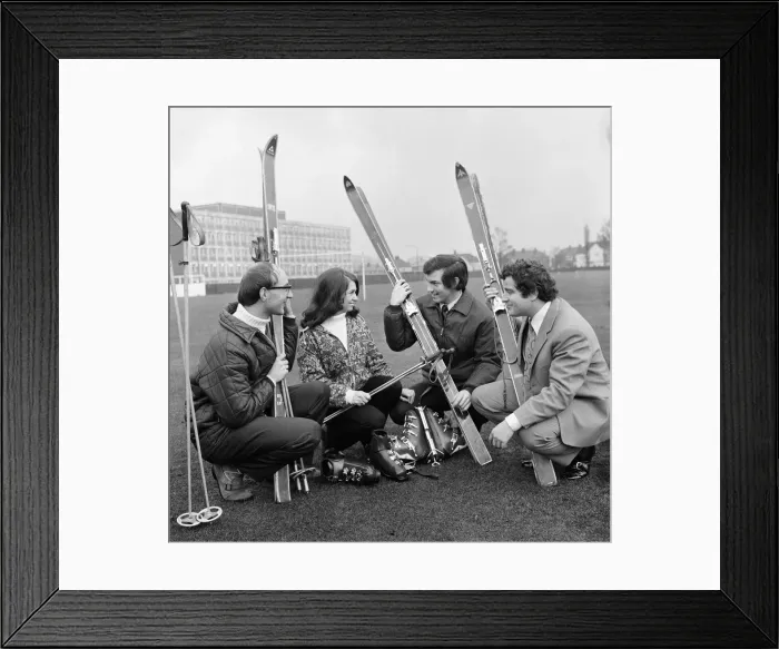 Framed Print : Billingham Ski Club. 1972 Framed Print : Billingham Ski Club. 1972