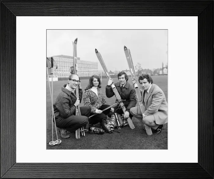 Framed Print : Billingham Ski Club. 1972 Framed Print : Billingham Ski Club. 1972