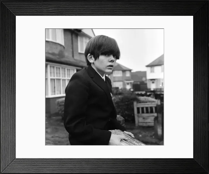Framed Print : Child actor Jack Wild, who played the role of the Artful Dodger in the 1968 film