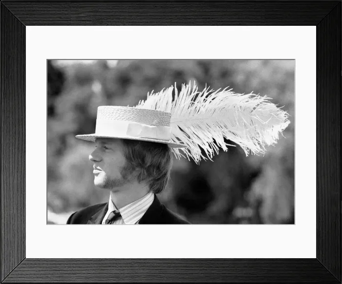 Framed Print : Man! Its the last straw. Hippie Henley 28th June 1972 Jolly good boating