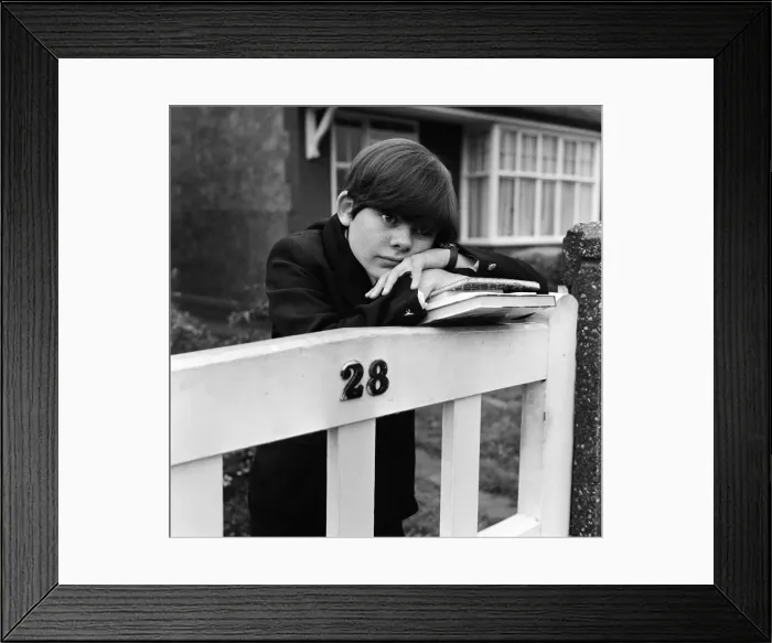 Framed Print : Child actor Jack Wild, who played the role of the Artful Dodger in the 1968 film Framed Print : Child actor Jack Wild, who played the role of the Artful Dodger in the 1968 film