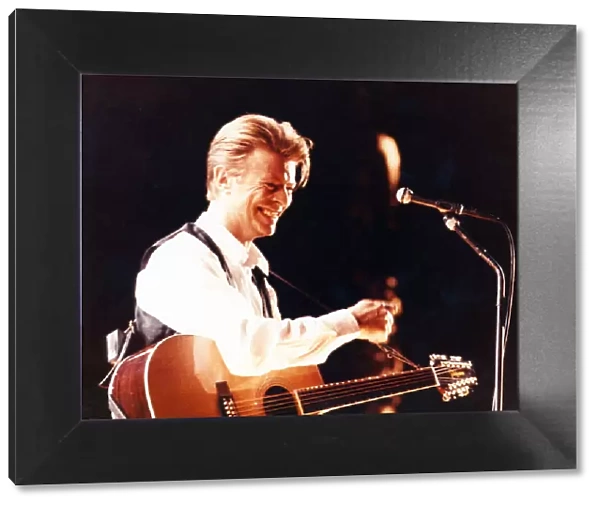 David Bowie in concert. 20th March 1990