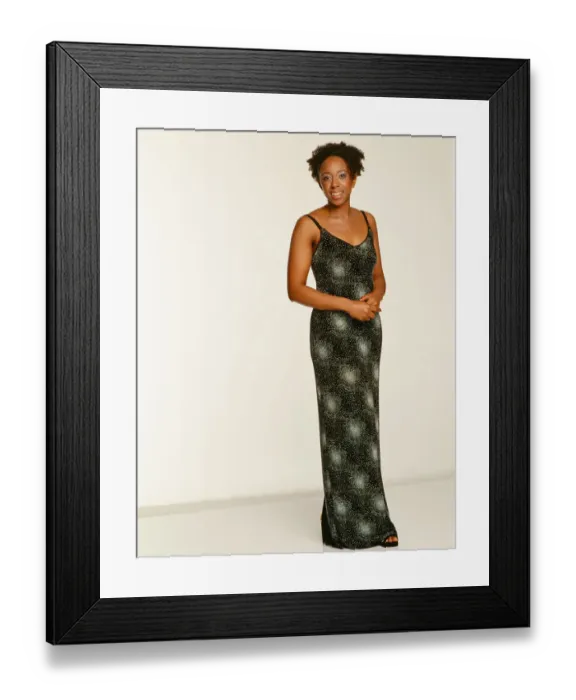Framed Print : Sian Blake (also known as Syan Blake) who played Frankie in The BBC Soap Opera Eastenders