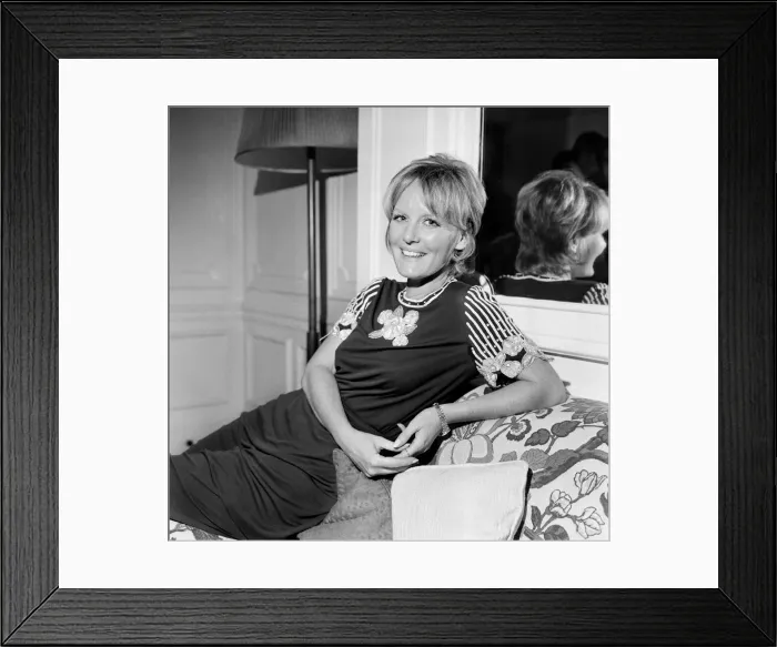 Framed Print : Singer Petula Clark. 13th October 1969 Framed Print : Singer Petula Clark. 13th October 1969