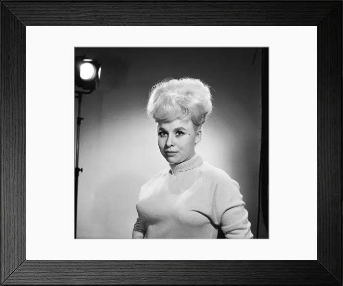 Framed Print : Barbara Windsor, actress and star of BBC TV Series, The Rag Trade Framed Print : Barbara Windsor, actress and star of BBC TV Series, The Rag Trade