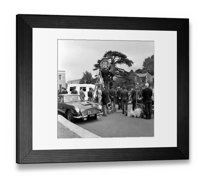 Framed Print : The film set of Carry On Doctor. This scene was filmed at Maidenhead Town Hall