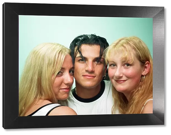 Peter Andre at Nue Valbonne Nightclub, Reading. 15th July 1996