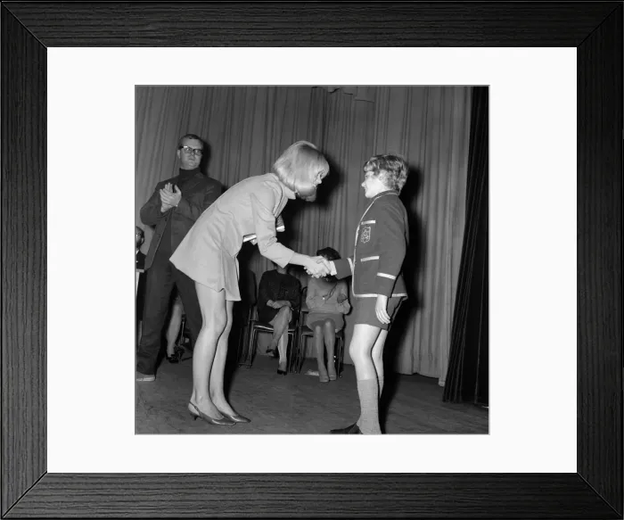 Framed Print : Actress Judy Geeson, 19, star of the Newcomers and To Sir With Love Framed Print : Actress Judy Geeson, 19, star of the Newcomers and To Sir With Love