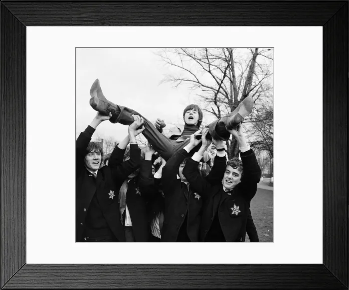 Framed Print : 16 year old actor Jack Wild who played the role of the Artful Dodger in the 1968 Lionel