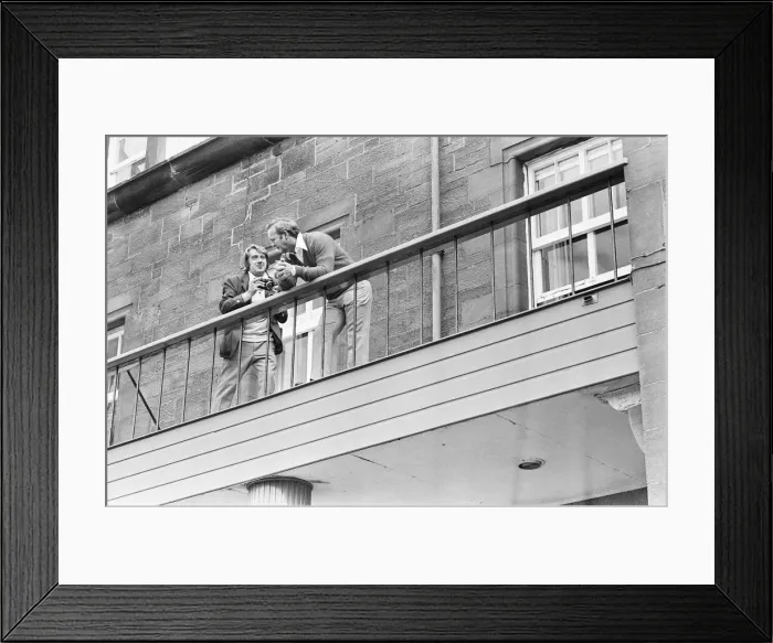 Framed Print : British Open 1973. Troon Golf Club in Troon, Scotland. Pictured Framed Print : British Open 1973. Troon Golf Club in Troon, Scotland. Pictured