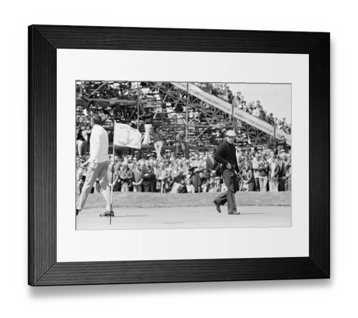 Framed Print : British Open 1974. Royal Lytham & St Annes Golf Club in Lancashire, England Framed Print : British Open 1974. Royal Lytham & St Annes Golf Club in Lancashire, England