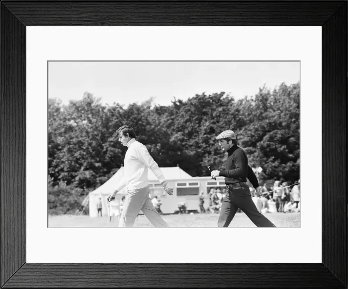 Framed Print : British Open 1974. Royal Lytham & St Annes Golf Club in Lancashire, England