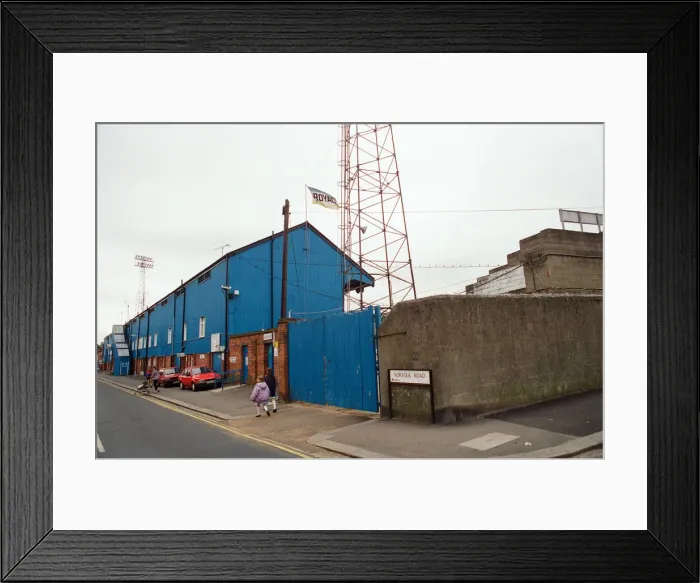 Framed Print : General views of the exterior of Elm Park. 16th June 1992 Framed Print : General views of the exterior of Elm Park. 16th June 1992