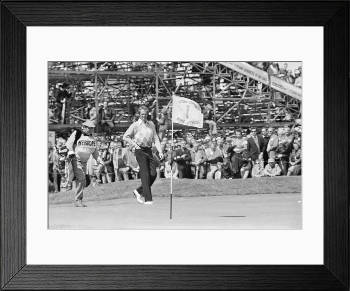 Framed Print : British Open 1974. Royal Lytham & St Annes Golf Club in Lancashire, England Framed Print : British Open 1974. Royal Lytham & St Annes Golf Club in Lancashire, England