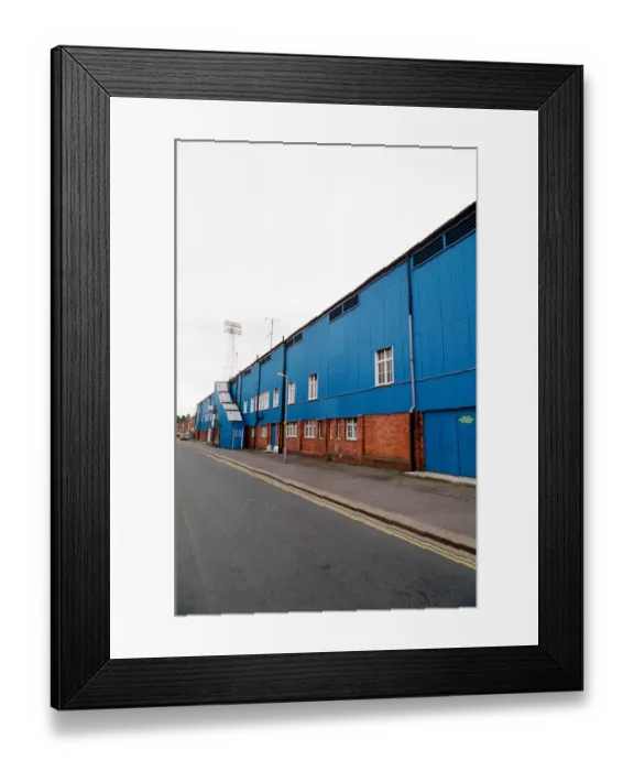 Framed Print : General views of the exterior of Elm Park. 16th June 1992