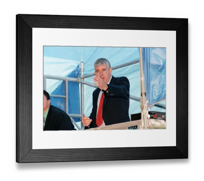 Framed Print : Auction at Elm Park. Reading, 27th September 1998 Framed Print : Auction at Elm Park. Reading, 27th September 1998