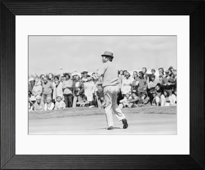 Framed Print : British Open 1974. Royal Lytham & St Annes Golf Club in Lancashire, England