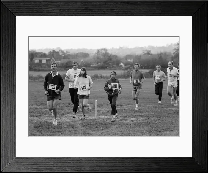 Framed Print : Races Sindlesham School. 4th November 1990 Framed Print : Races Sindlesham School. 4th November 1990