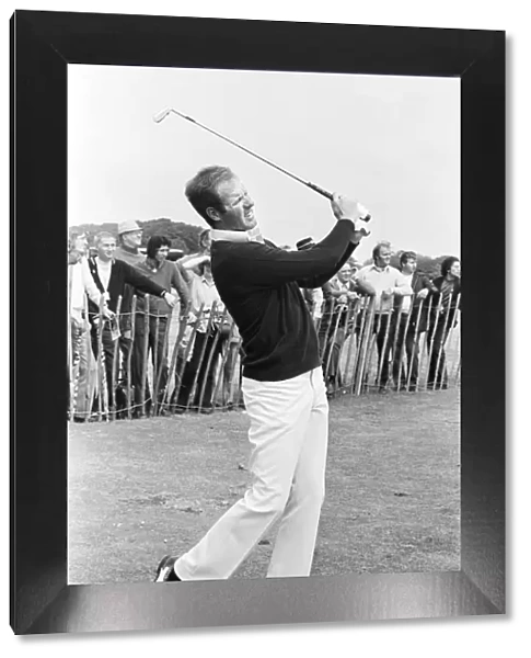British Open 1973. Troon Golf Club in Troon, Scotland. Pictured, Tom Weiskopf