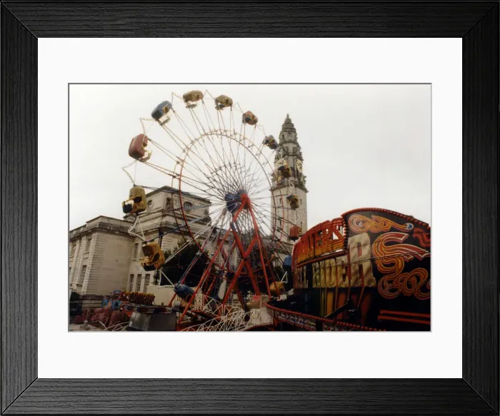 Framed Print : Cardiffs Big Weekend street festival kicks off with a bang as thousands of people Framed Print : Cardiffs Big Weekend street festival kicks off with a bang as thousands of people