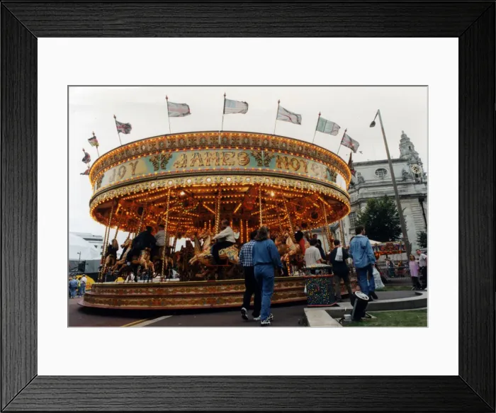 Framed Print : Cardiffs Big Weekend street festival kicks off with a bang as thousands of people Framed Print : Cardiffs Big Weekend street festival kicks off with a bang as thousands of people