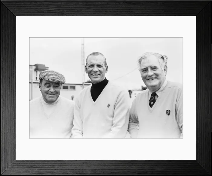 Framed Print : British Open 1973. Troon Golf Club in Troon, Scotland. Pictured