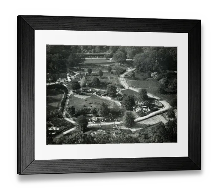 Framed Print : Edinburgh Zoo Aerial in 1914 Framed Print : Edinburgh Zoo Aerial in 1914